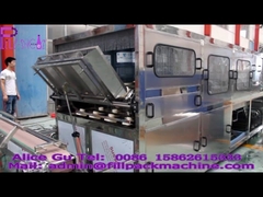 Planta de enchimento de água em barril de 600BPH para produzir água pura em baldes de 5 galões