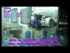 Planta de enchimento de água em galões modelo QGF-1200