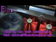 Máquina de lavagem de barris de decapagem semiautomática com assento de lavagem duplo