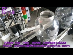 Máquina automática de rotulagem adesiva para garrafa redonda grande