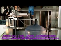 Rotuladora automática de galões para garrafas de galão de 0-50 BPM