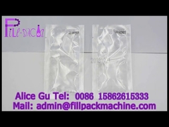 Máquina de embalagem de saco com selagem em quatro lados para licor