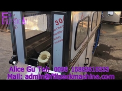 Máquina de enchimento de água para garrafões de 5 galões a 150 BPH com tampas de rosca