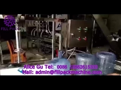 L16 Máquina de reabastecimento de garrafas de água de galão semi-automática