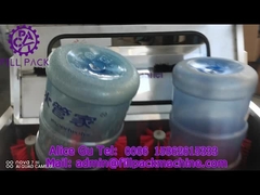 S-2 máquina de lavar garrafas de galão de estação dupla para garrafas de 2 galões de uma só vez