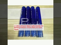 5 galões de água mineral galões de garrafa de animais de estimação sopro pré-forma 55mm pescoço 20 litros de plástico