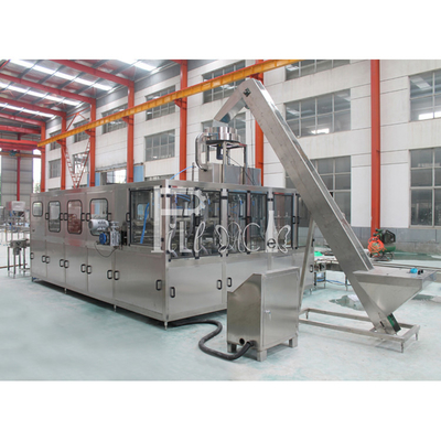 a linha de produção da máquina do engarrafamento da água 1200bph mineral termina a máquina de enchimento da água de garrafa de 5 Gallon/20L fornecedor