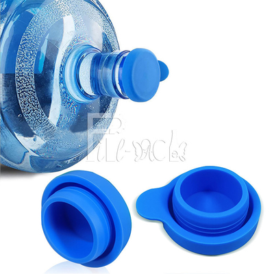 Os tampões reusáveis do silicone da água de 5 galões não cobrem nenhuma tampa da tampa do respingo para a garrafa fornecedor
