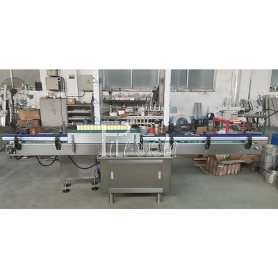 Círculo totalmente automático da máquina fria do Labeller da garrafa da colagem 3000BPH em linha reta horizontal fornecedor