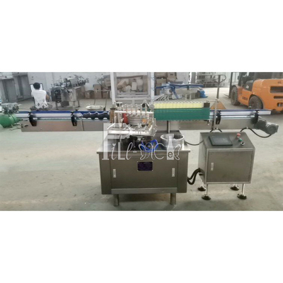 Círculo totalmente automático da máquina fria do Labeller da garrafa da colagem 3000BPH em linha reta horizontal fornecedor