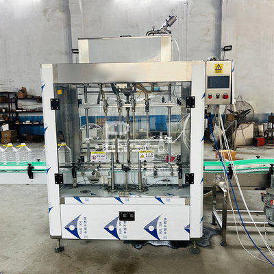 Máquina automática de enchimento de suco de água líquida garrafa de plástico com cabeçote múltiplo fornecedor