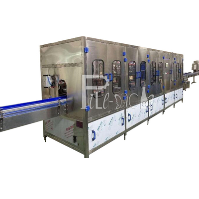 3 em 1 água mineral de Monoblock que enxágua a garrafa plástica tampando de enchimento da máquina 900BPH 10L fornecedor