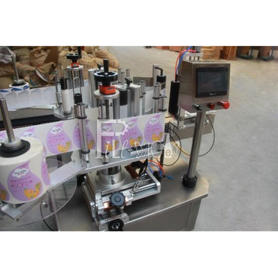 Equipamento esparadrapo lateral dobro dado forma especial da máquina de etiquetas da etiqueta do labeller da garrafa da garrafa lisa automática do quadrado fornecedor
