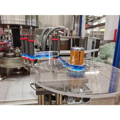 Aplicador quente da etiqueta do equipamento da máquina de etiquetas do derretimento da colagem do Labeller giratório da garrafa de OPP para a fábrica plástica da água de garrafa fornecedor