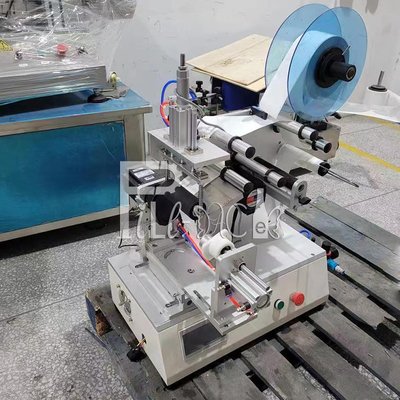 Labeler esparadrapo semiautomático do equipamento da máquina de etiquetas da etiqueta para lados quadrados da garrafa 3 ou círculo da garrafa redonda fornecedor