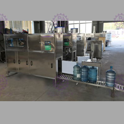 Linha de enchimento controle do galão 120BPH 5mm nivelado automático do PLC fornecedor