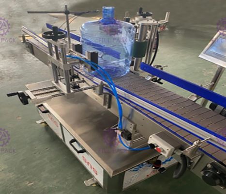 1200BPH automático controle do PLC do Labeller da garrafa de 5 galões personalizado fornecedor