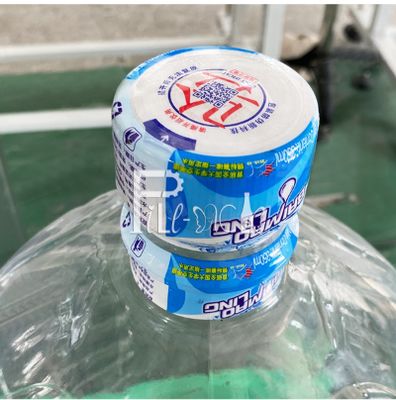 PVC 304 de aço inoxidável vapor do pescoço da máquina de etiquetas da garrafa de 3 galões fornecedor