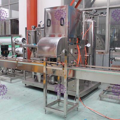 600BPH quatro linha automática completa máquina de enchimento do galão de Monoblock com válvula de excesso fornecedor