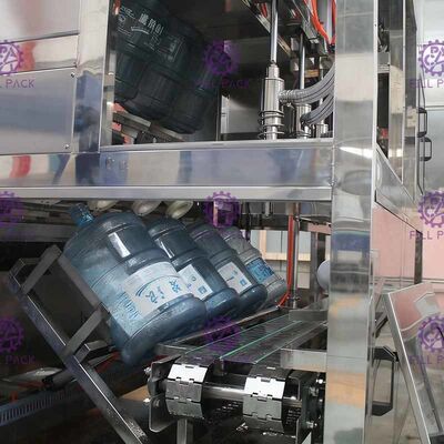 Água pura linha de produção da água 600BPH/900BPH da máquina de enchimento do tambor da garrafa de 5 galões fornecedor