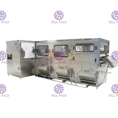 Água potável 600BPH máquina de enchimento do frasco de 20 litros fornecedor