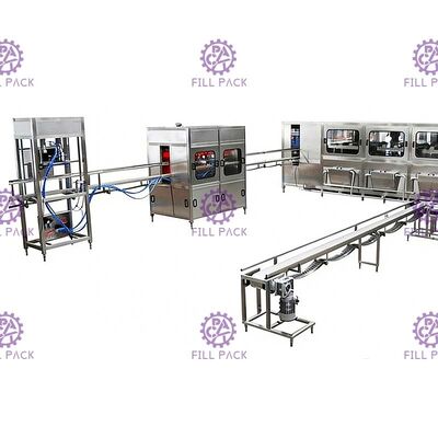 máquina de engarrafamento da água 1500BPH mineral com impressora do codificador fornecedor
