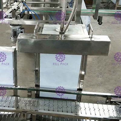 SUS de alimentação de levantamento 304 do automóvel linha de enchimento do galão de 120 BPH fornecedor