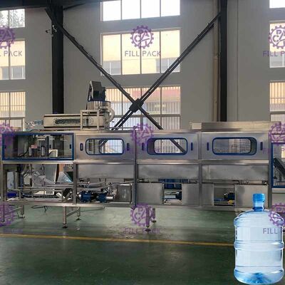 Água alcalina quente que lava a máquina de enchimento do galão 200BPH fornecedor