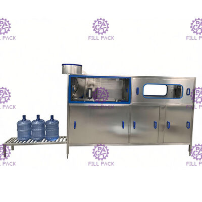 Água alcalina quente que enxágua a linha de enchimento do galão de 120 BPH fornecedor