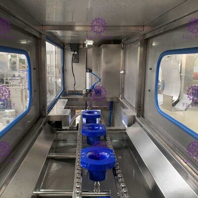 120BPH 5 a máquina de enchimento da água mineral da água da bebida do galão 18.9L engarrafou a linha de produção do enchimento da água fornecedor