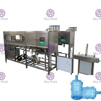 Linha de enchimento do galão sanitário de 18.9L Monoblock 120 BPH fornecedor