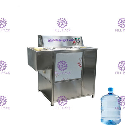 BSC-1 Cap Pulling 200BPH Máquina de lavar baldes de 5 galões fornecedor