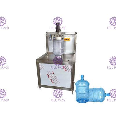 Rincador de baldes de galões HPR-1 semiautomático / Rincador de barris de galões de alta pressão fornecedor