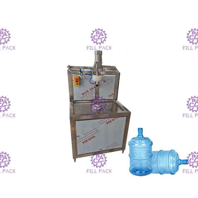 Rincador de baldes de galões HPR-1 semiautomático / Rincador de barris de galões de alta pressão fornecedor