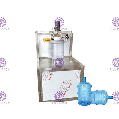 Rincador de baldes de galões HPR-1 semiautomático / Rincador de barris de galões de alta pressão fornecedor