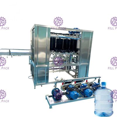 WSNCT-4 450BPH Industrial 18,9L limpador de garrafas Produção de água potável fornecedor