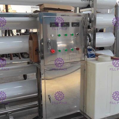 planta da purificação de água do RO 4TPH com medidor do TDS da unidade do CIP fornecedor