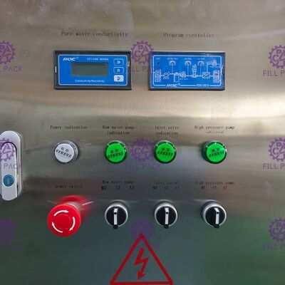 máquina do tratamento da água da osmose reversa de 1.0KW 2TPH fornecedor