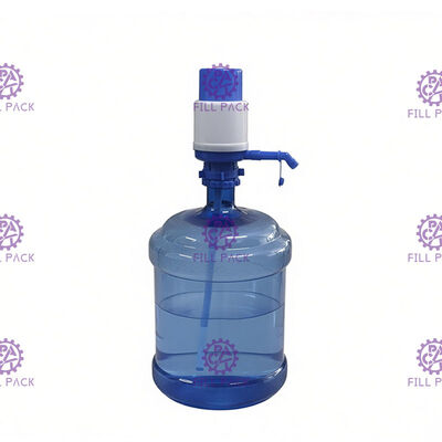 Materiais de consumo manuais da estação de tratamento de água do galão da bomba de água da cubeta fornecedor