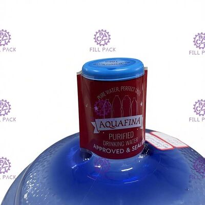 Etiqueta plástica da luva do tampão do psiquiatra do calor do PVC para a garrafa de água de 5 galões fornecedor