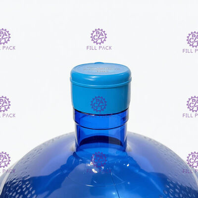 Um tampão de garrafa puro do galão do Pe da cubeta de água 55mm da parte com etiquetas personalizadas fornecedor