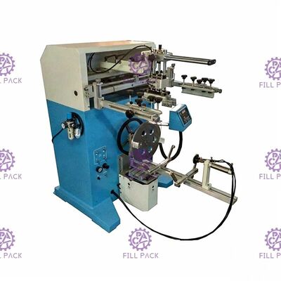 Detecção giratória da fotoeletricidade do Labeller da garrafa da impressão de tela de seda de Semiauto para a garrafa 20l fornecedor