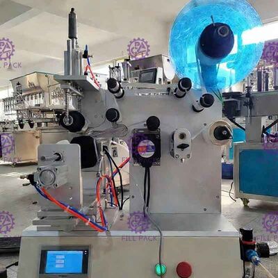 Labeler esparadrapo semiautomático do equipamento da máquina de etiquetas da etiqueta para lados quadrados da garrafa 3 ou círculo da garrafa redonda fornecedor