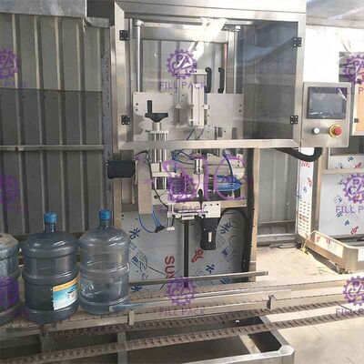 Único pescoço principal que etiqueta o Labeler do galão de 28mm automatização completa fornecedor