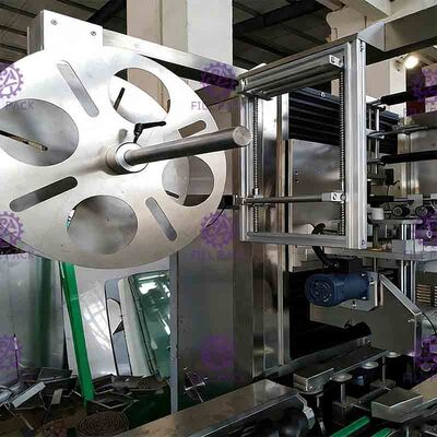 Labeller da garrafa redonda da luva do pescoço do motor de C.A. de Panasonic fornecedor