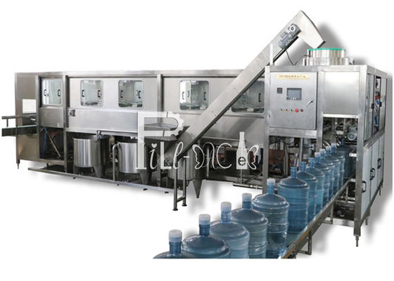 Água potável 3 em 1 máquina de engarrafamento da água 1000BPH mineral fornecedor