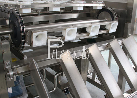 Água potável 600BPH máquina de enchimento do frasco de 20 litros fornecedor