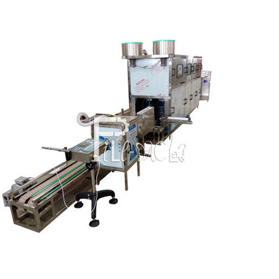 SUS 316 Monoblock de 300 BPH máquina de engarrafamento da água de 5 galões fornecedor