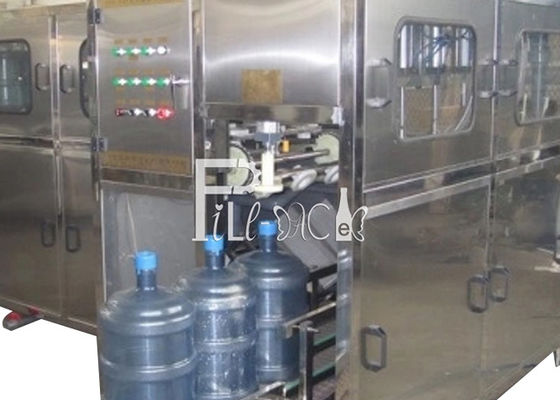 Garrafa automática completa conduzida elétrica de 450BPH 20L máquina de engarrafamento de 5 galões para a água mineral fornecedor