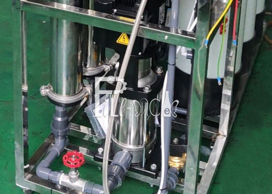 Máquina manual do tratamento da água da osmose reversa da válvula 500LPH fornecedor